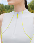 Sleeveless Base Layer (Glacier/Lime)