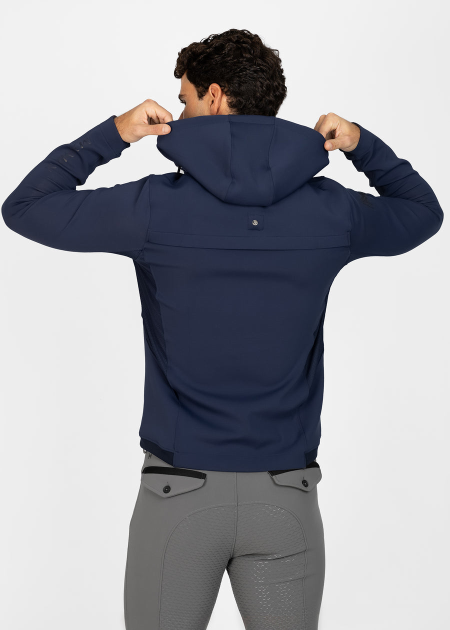 Club Zip Hoodie (Navy)