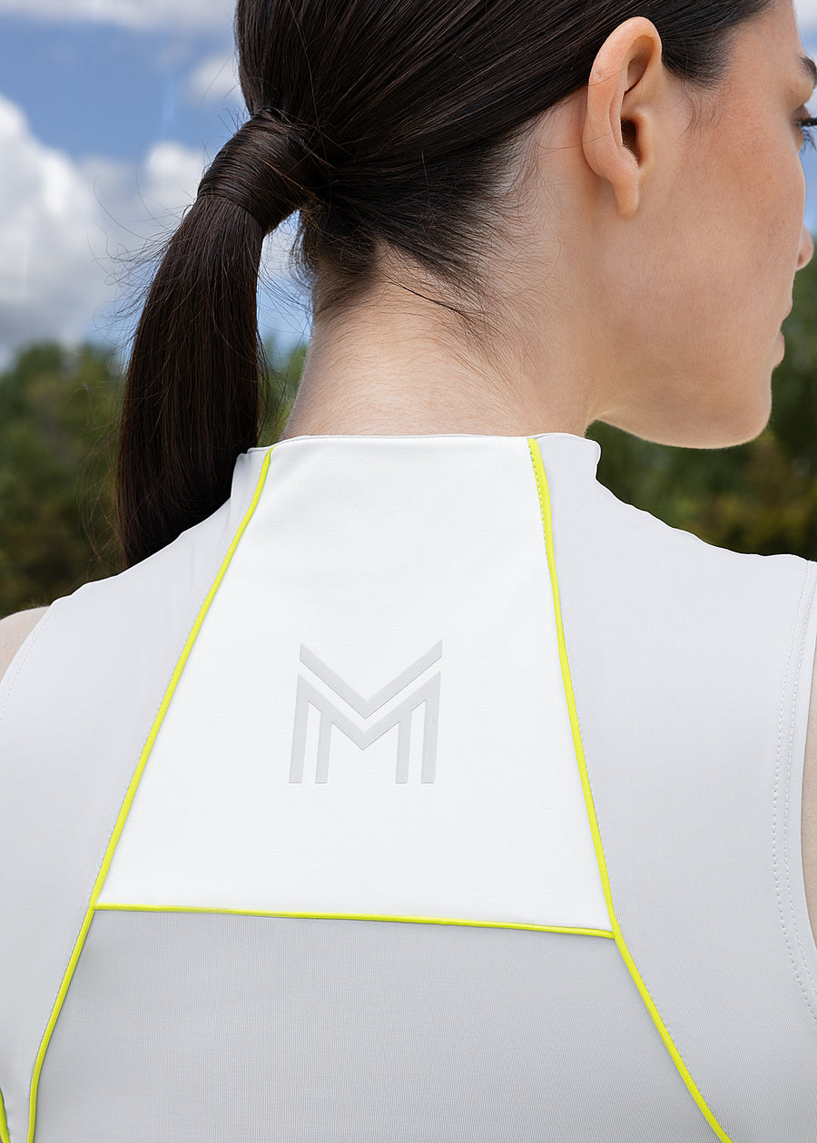 Sleeveless Base Layer (Glacier/Lime)