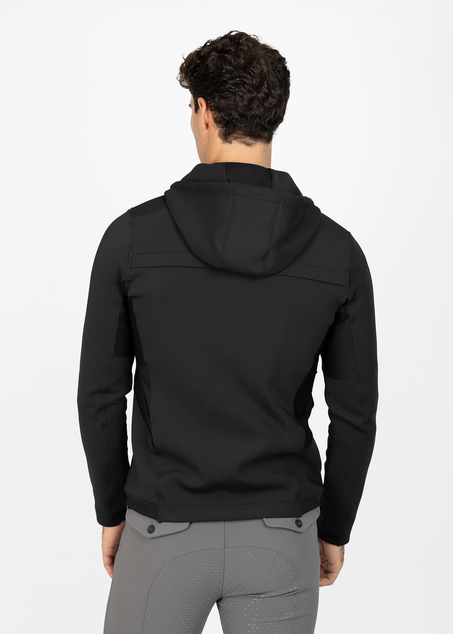 Club Zip Hoodie (Black)