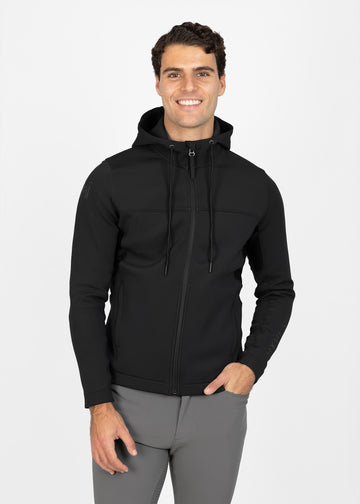 Club Zip Hoodie (Black)