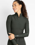 Reflection Long Sleeve Base Layer (Hunter Green)