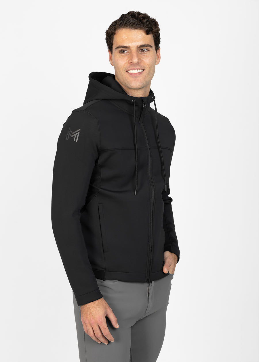 Club Zip Hoodie (Black)