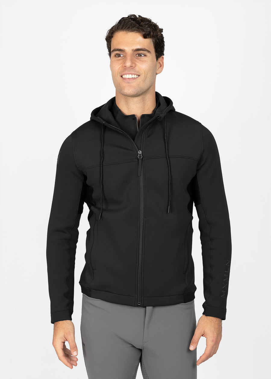 Club Zip Hoodie (Black)