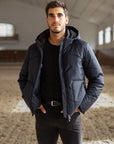 Elan Puffer Jacket (Navy)