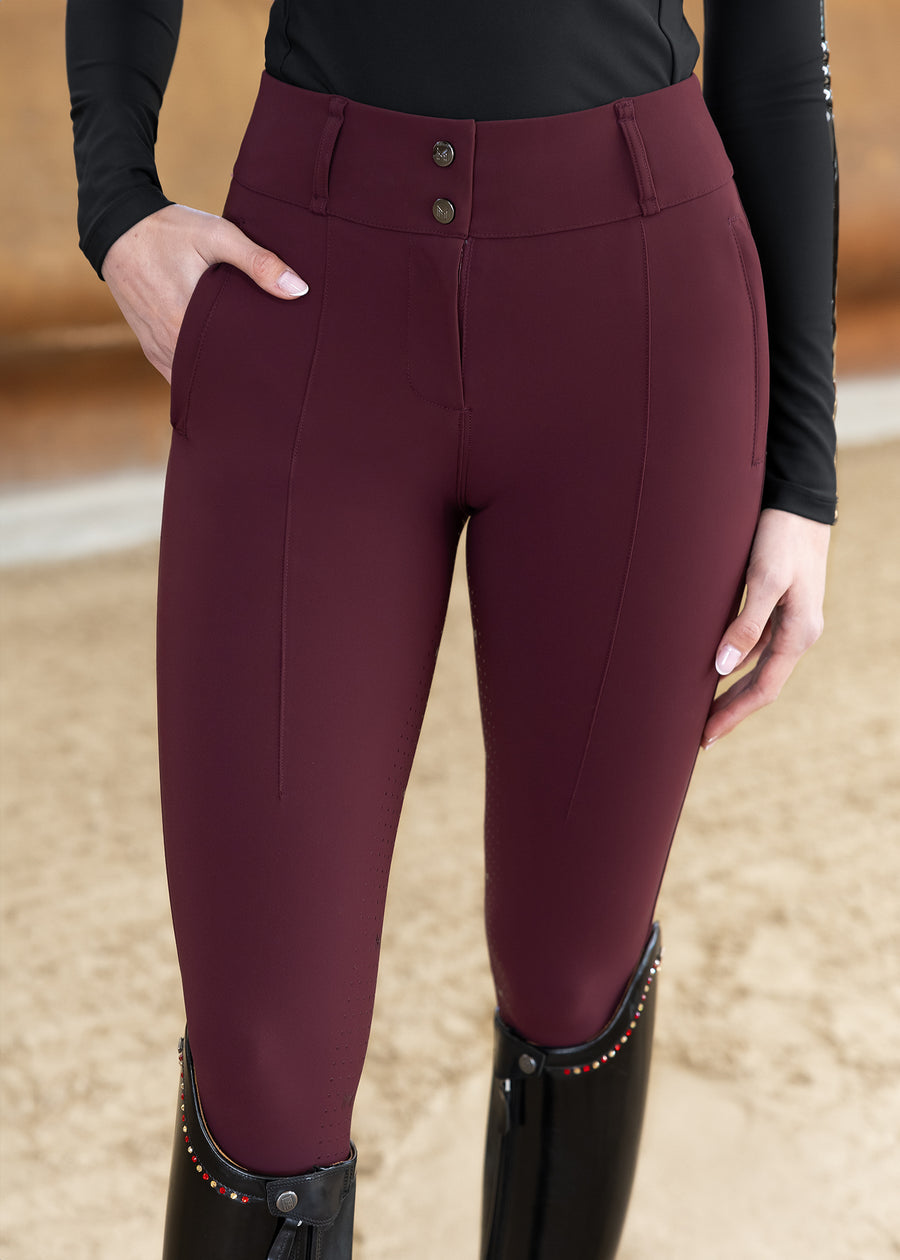 Honour Breeches (Burgundy)