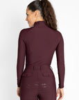 Reflection Long Sleeve Base Layer (Burgundy)