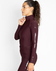 Reflection Long Sleeve Base Layer (Burgundy)