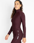 Reflection Long Sleeve Base Layer (Burgundy)