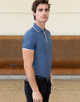 Core Polo Shirt (Dusty Blue)