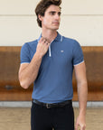 Core Polo Shirt (Dusty Blue)