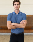 Core Polo Shirt (Dusty Blue)