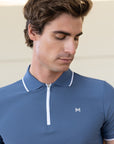 Core Polo Shirt (Dusty Blue)