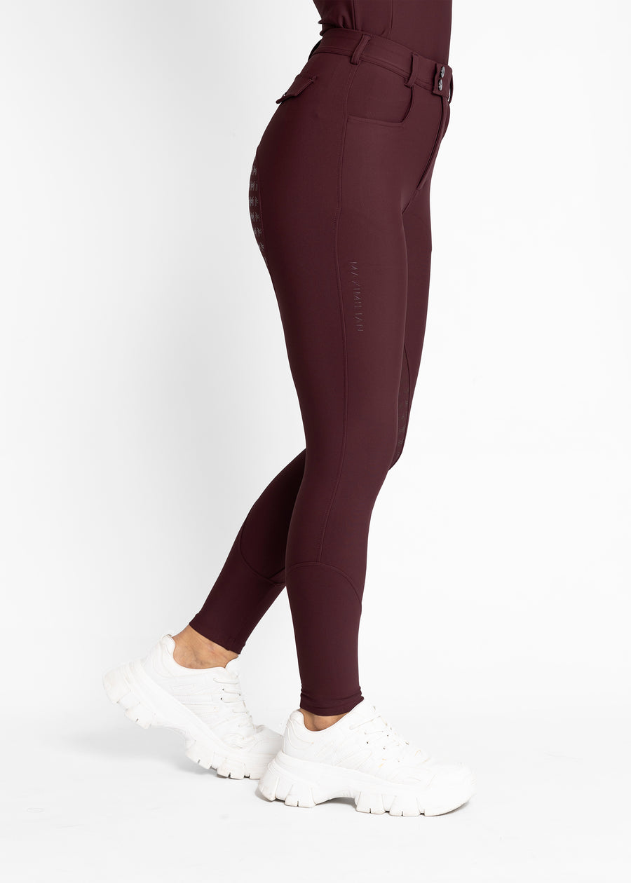 Reflection Breeches (Burgundy)