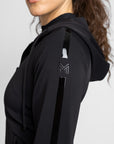 Reflection Zip Hoodie (Black)