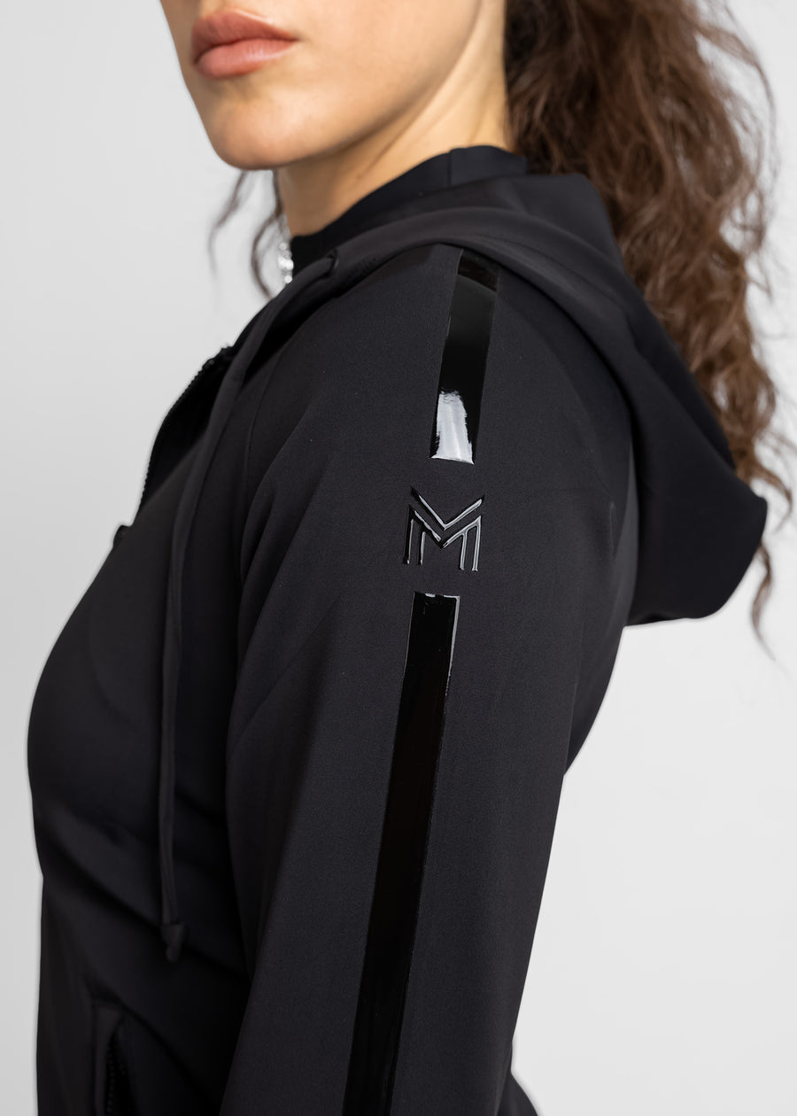 Reflection Zip Hoodie (Black)