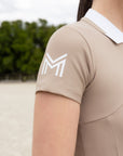 Concept Short Sleeve Polo Shirt (Beige)