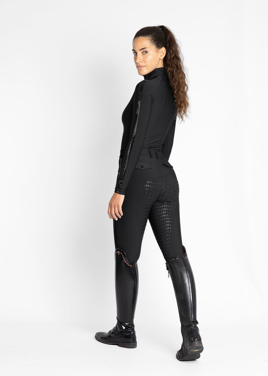 Reflection Long Sleeve Base Layer (Black)