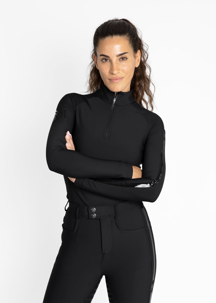 Reflection Long Sleeve Base Layer (Black)