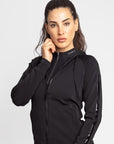 Reflection Zip Hoodie (Black)