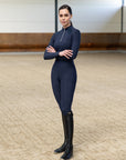 Outline Riding Leggings (Navy)