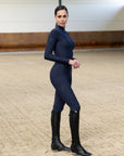 Outline Riding Leggings (Navy)