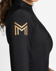 Long Sleeve Base Layer (Black/Gold)