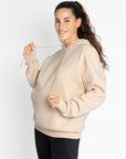 Icon Oversized Hoodie (Beige)