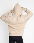 Icon Oversized Hoodie (Beige)