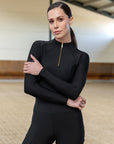 Frame Long Sleeve Base Layer (Black)