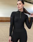 Frame Long Sleeve Base Layer (Black)