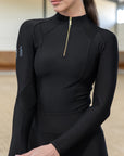 Frame Long Sleeve Base Layer (Black)