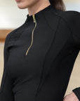 Frame Long Sleeve Base Layer (Black)