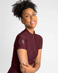 Short Sleeve Base Layer (Burgundy)