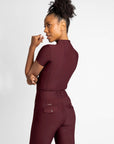 Short Sleeve Base Layer (Burgundy)