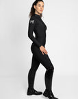 Long Sleeve Base Layer (Black/Silver)