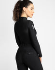 Long Sleeve Base Layer (Black/Silver)