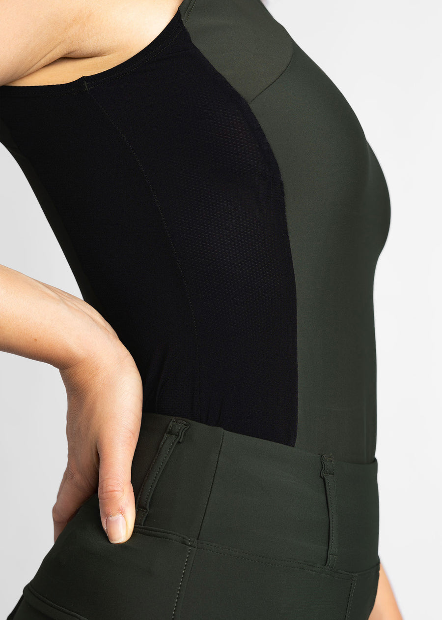 Sleeveless Base Layer (Hunter Green)