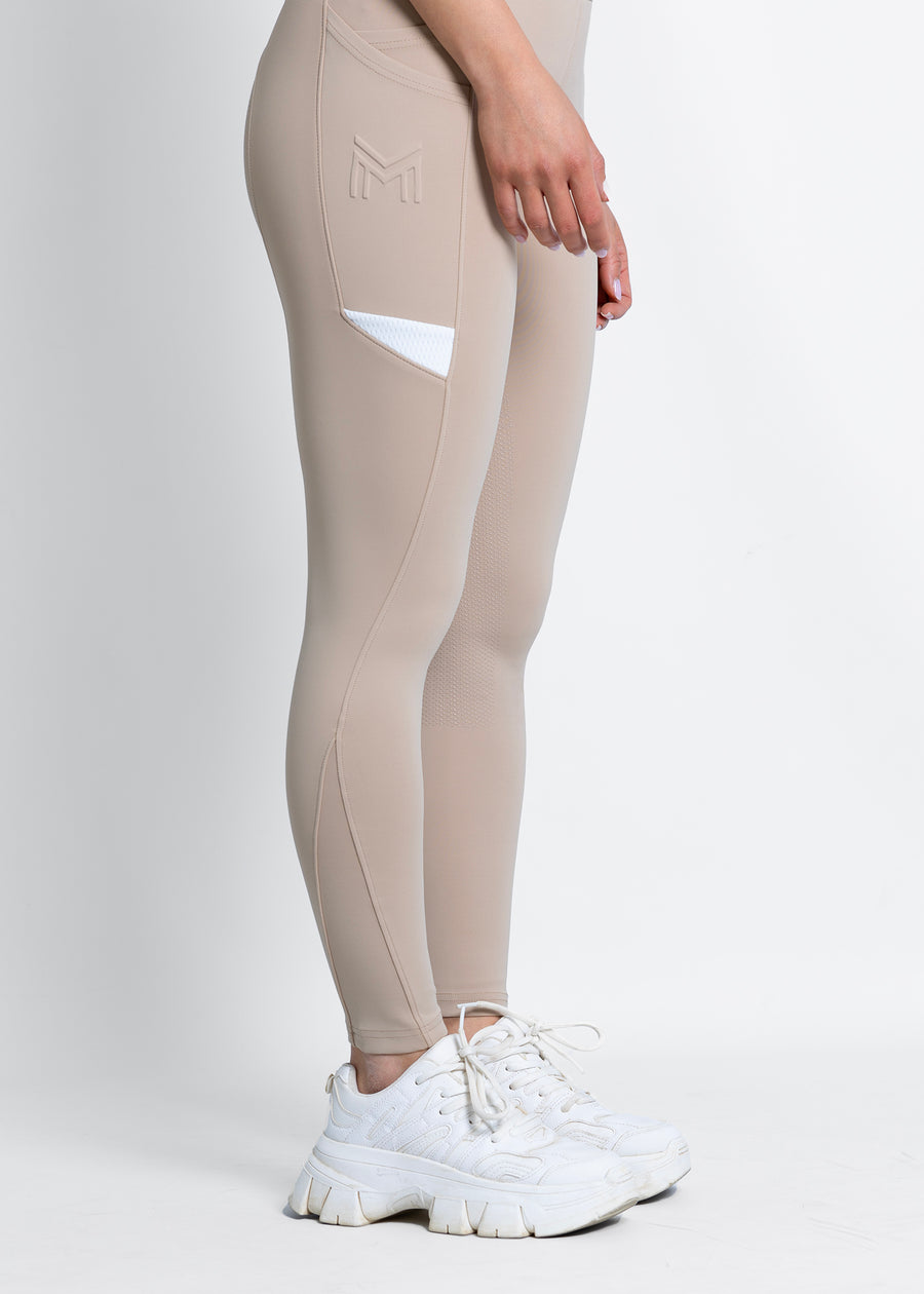 Tech Riding Leggings (Beige)