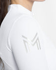 Long Sleeve Base Layer (White/Silver)