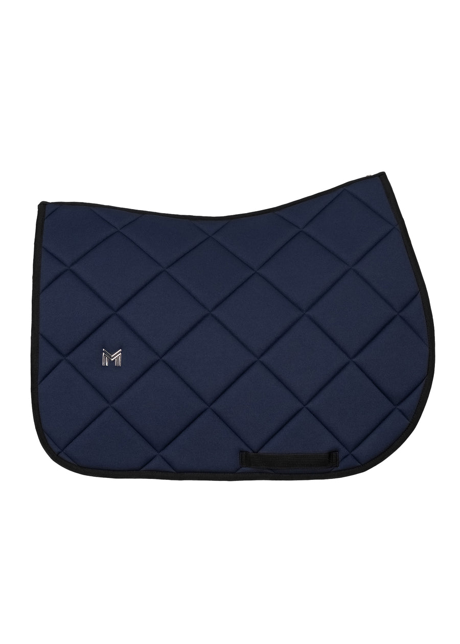 Crew Jumping Saddle Pad (Navy)