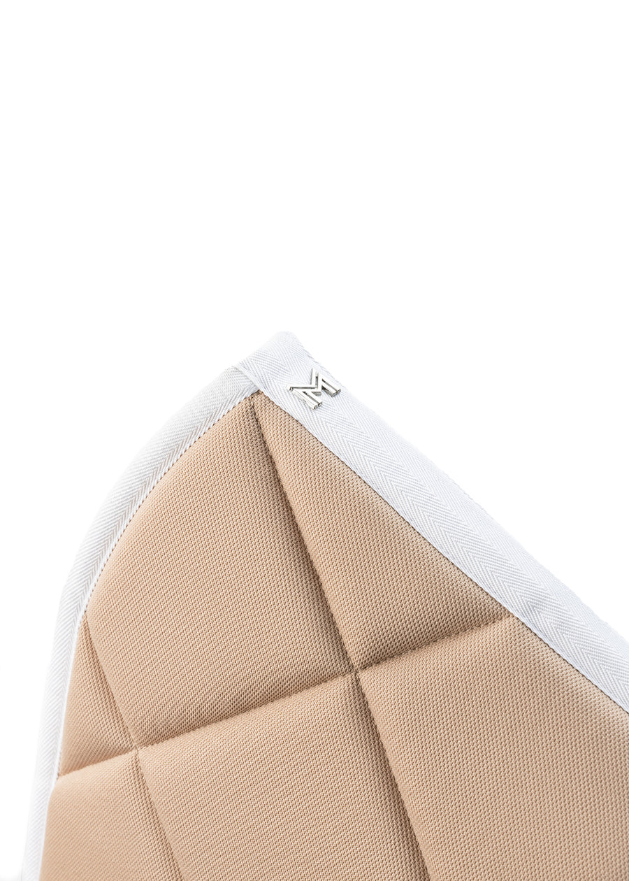 Crew Dressage Saddle Pad (Beige)