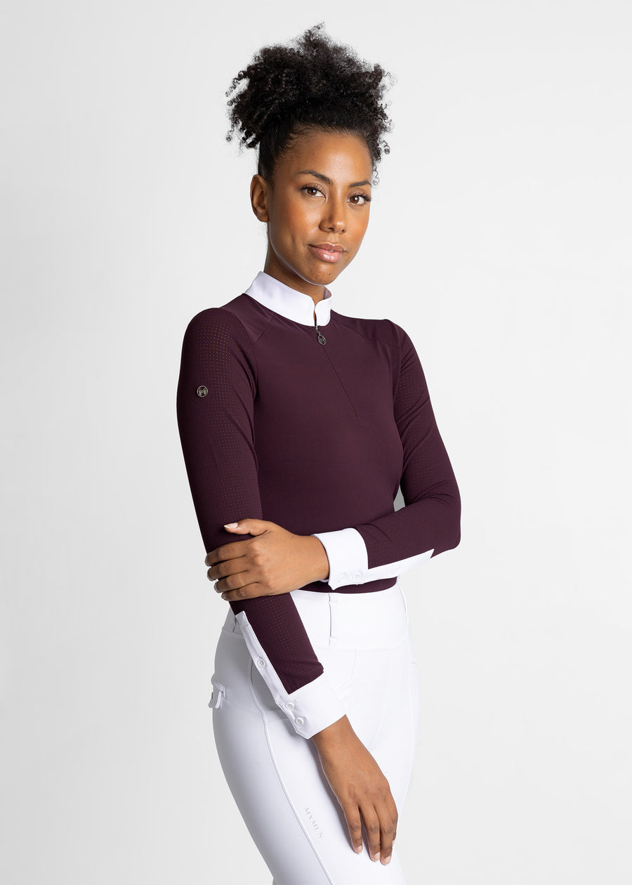 Air Long Sleeve Show Shirt (Mulberry)