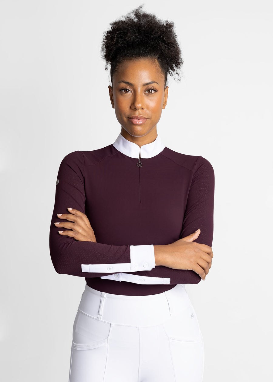 Air Long Sleeve Show Shirt (Mulberry)