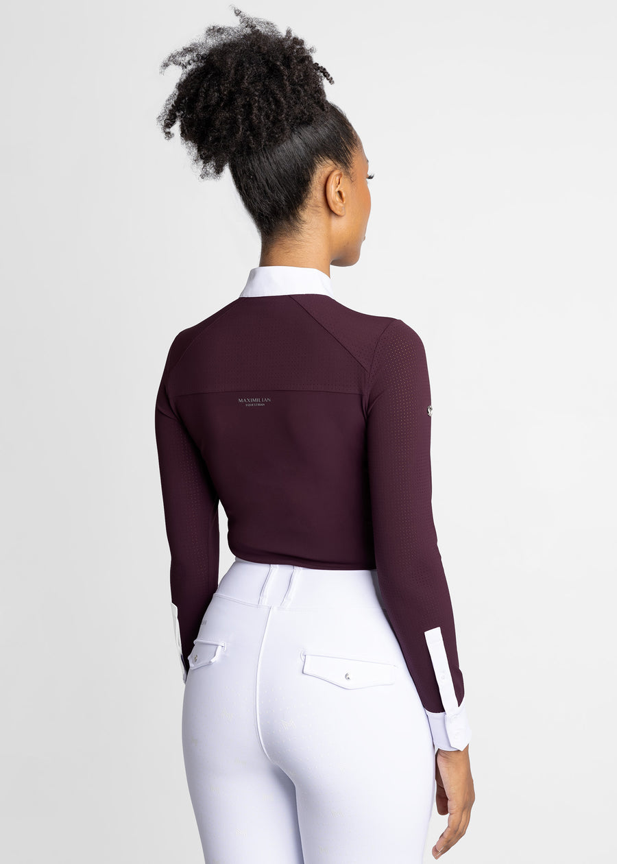 Air Long Sleeve Show Shirt (Mulberry)