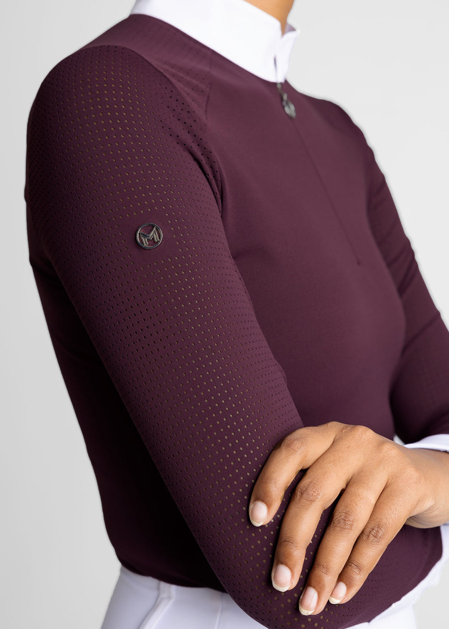 Air Long Sleeve Show Shirt (Mulberry)