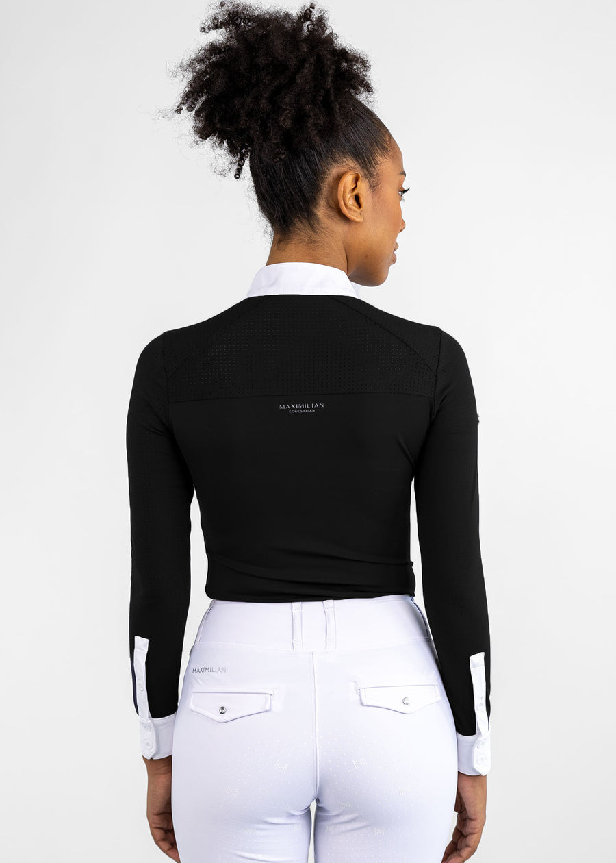 Air Long Sleeve Show Shirt (Black)