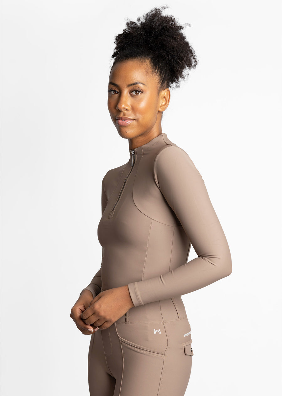 Long Sleeve Base Layer (Nougat)