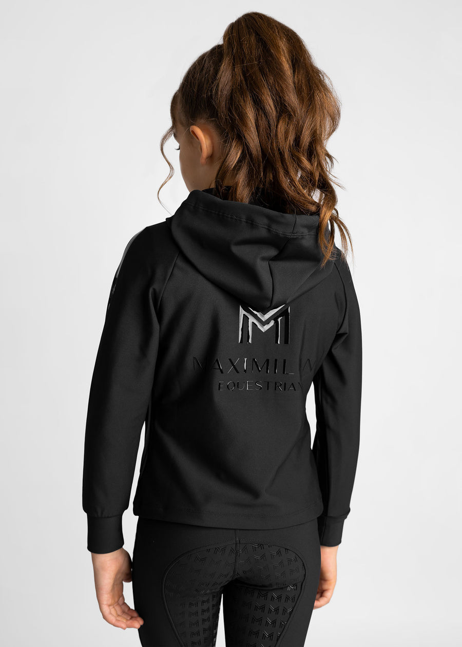 YR Reflection Zip Hoodie (Black)