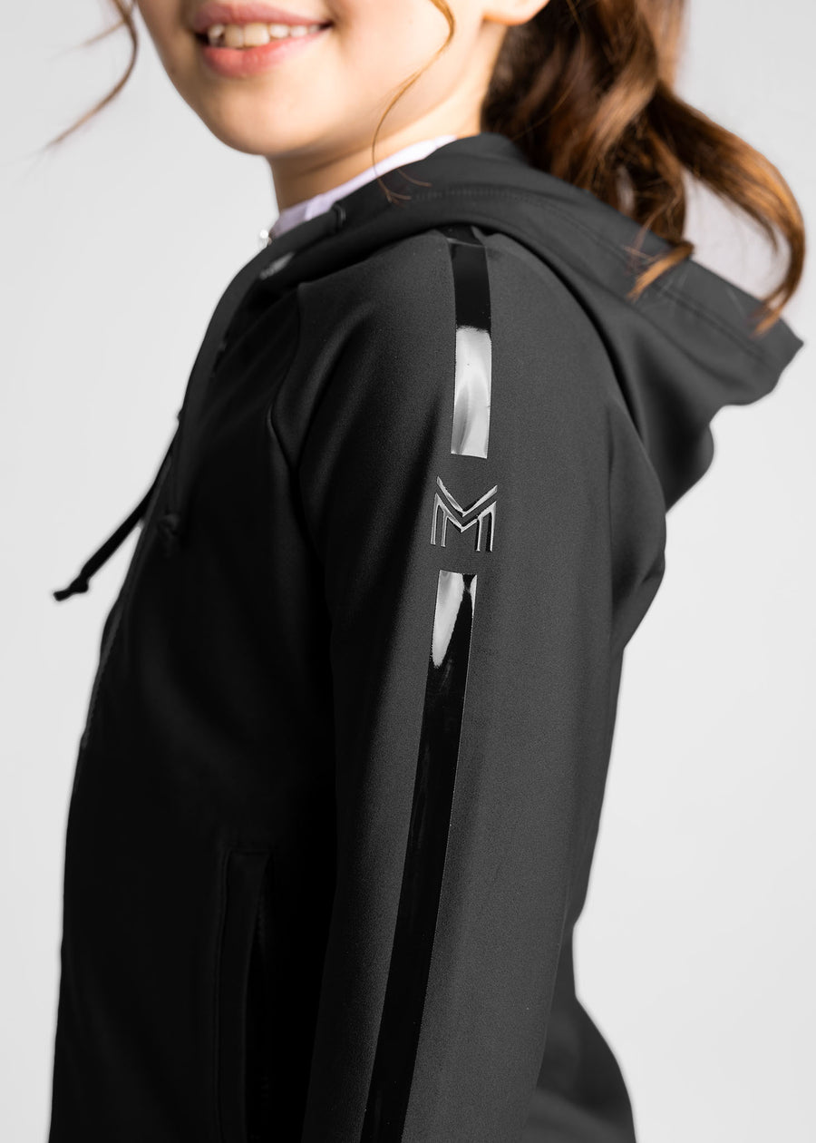 YR Reflection Zip Hoodie (Black)